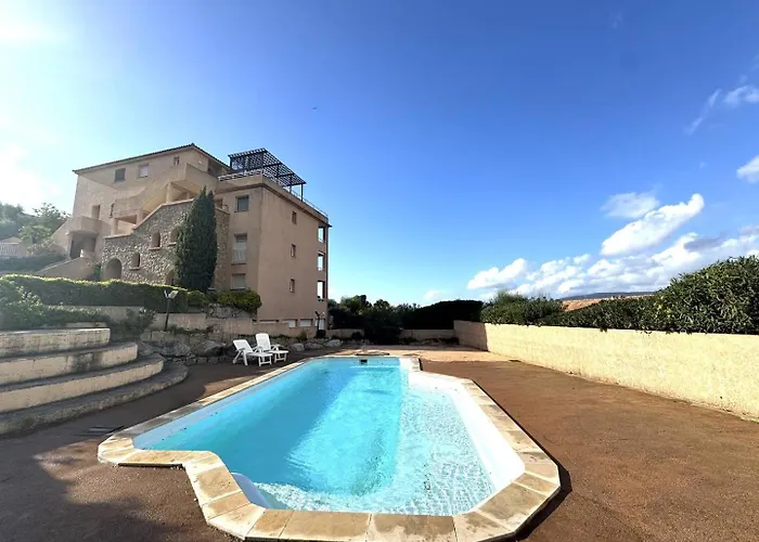 Avec Vue Imprenable Sur La Mer, Terrasse Et Piscine 公寓 普罗普里亚诺