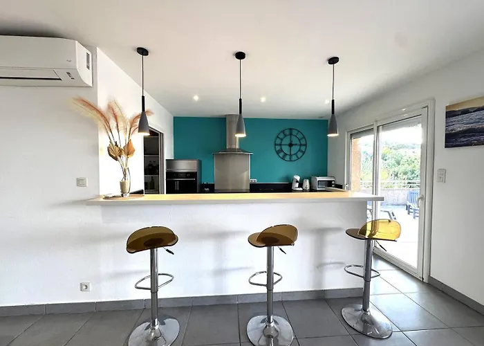 Apartman Avec Vue Imprenable Sur La Mer, Terrasse Et Piscine Propriano