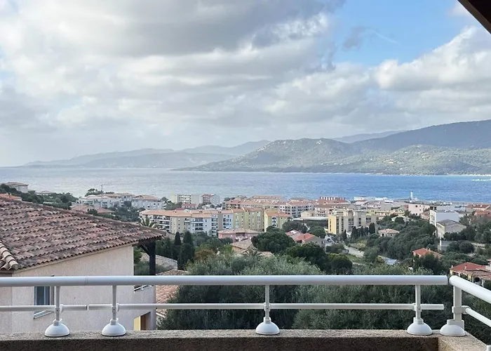 Avec Vue Imprenable Sur La Mer, Terrasse Et Piscine Propriano